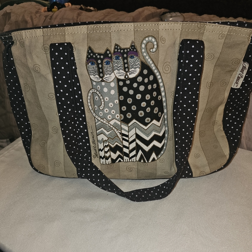 Laurel Burch Tote Cat Bag